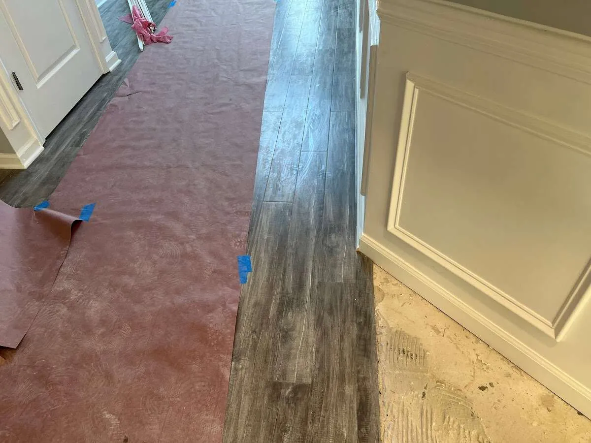 Completed marble shower restoration in Rockdale